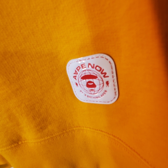 AAPE BY A BATHING APE Men's Medium Camouflage Pattern APUNVS Sweatshirt *flaw*. - Picture 6 of 13